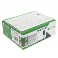 Lexmark 75B20C0 toner cyan (d'origine) 037760