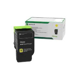Lexmark 78C20Y0 toner (d'origine) - jaune 037882 - 1