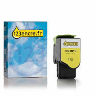 Lexmark 78C2UY0 toner capacité ultra-haute (marque 123encre) - jaune 037899