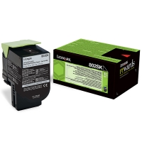 Lexmark 802SK (80C2SK0) toner (d'origine) - noir 037284