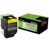 Lexmark 802SY (80C2SY0) toner (d'origine) - jaune 901864 - 1