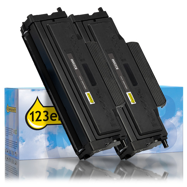 Lexmark B222000 toner duopack (marque 123encre) - noir 037969 - 1