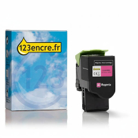Lexmark C242XM0 toner extra haute capacité (marque 123encre) - magenta