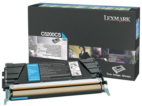 Lexmark C5200CS toner (d'origine) - cyan 034940 - 1