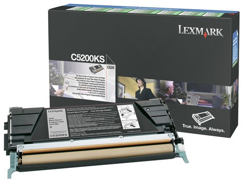 Lexmark C5200KS toner (d'origine) - noir 034935 - 1