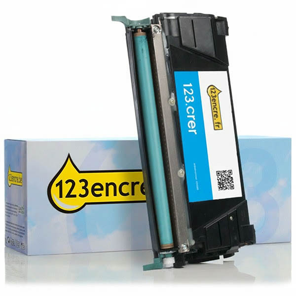 Lexmark C5220CS toner (marque 123encre) - cyan 034666 - 1