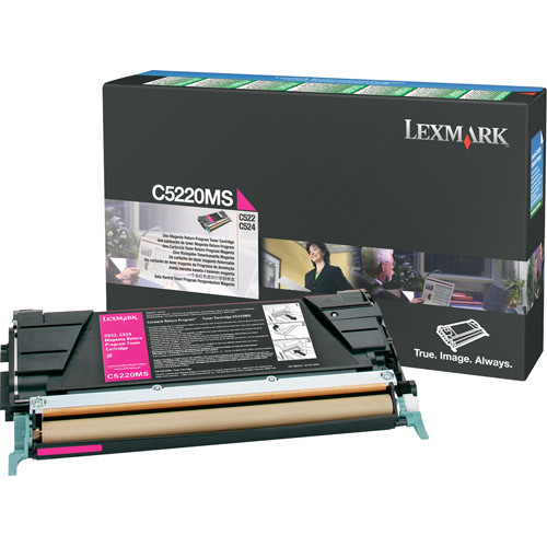 Lexmark C5220MS toner (d'origine) - magenta 034670 - 1