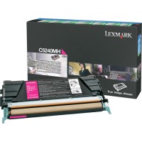 Lexmark C5240MH toner haute capacité (d'origine) - magenta 034695