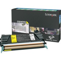 Lexmark C5240YH toner haute capacité (d'origine) - jaune 034700
