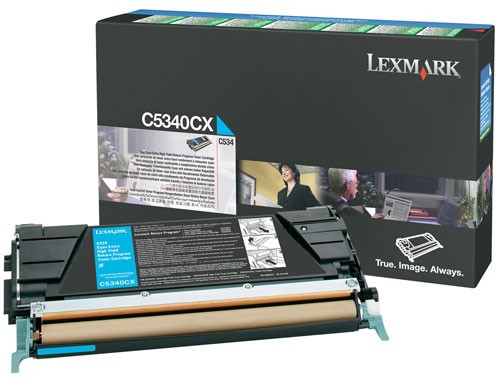 Lexmark C5340CX toner cyan capacité extra-haute (d'origine) 034920 - 1