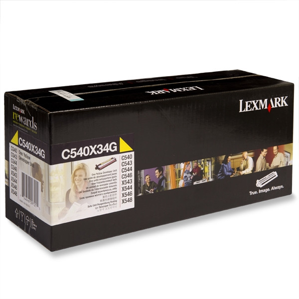 Lexmark C540X34G unité de développement jaune (d'origine) 037116 - 1