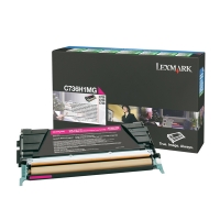 Lexmark C736H1MG toner haute capacité (d'origine) - magenta 037080