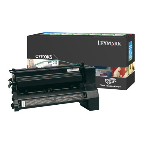Lexmark C7700KS toner (d'origine) - noir 034850 - 1
