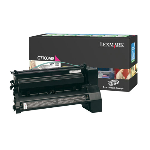 Lexmark C7700MS toner (d'origine) - magenta 034860 - 1