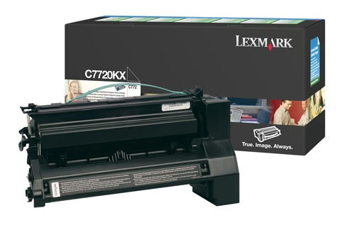 Lexmark C7720KX toner extra haute capacité (d'origine) - noir 034955 - 1