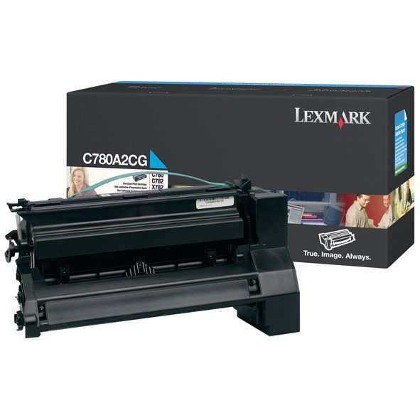 Lexmark C780A1CG toner (d'origine) - cyan 033916 - 1