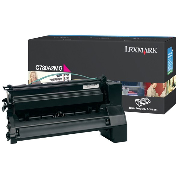 Lexmark C780A1MG toner (d'origine) - magenta 033918 - 1