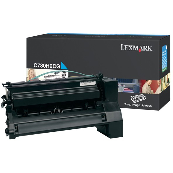 Lexmark C780H1CG toner haute capacité (d'origine) - cyan 033924 - 1