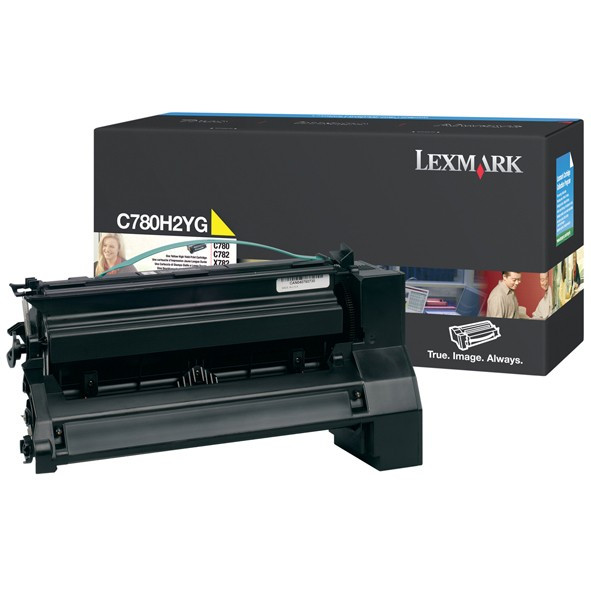 Lexmark C780H1YG toner haute capacité (d'origine) - jaune 033928 - 1