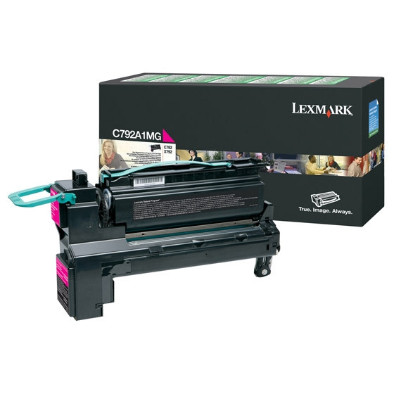 Lexmark C792A1MG toner (d'origine) - magenta 037150 - 1