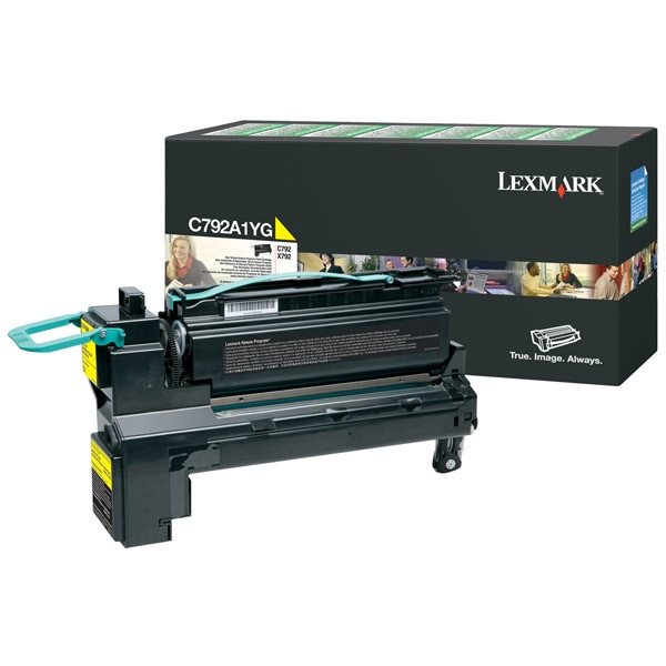 Lexmark C792A1YG toner (d'origine) - jaune 037152 - 1