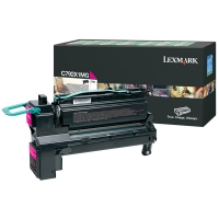 Lexmark C792X1MG toner haute capacité (d'origine) - magenta 037158