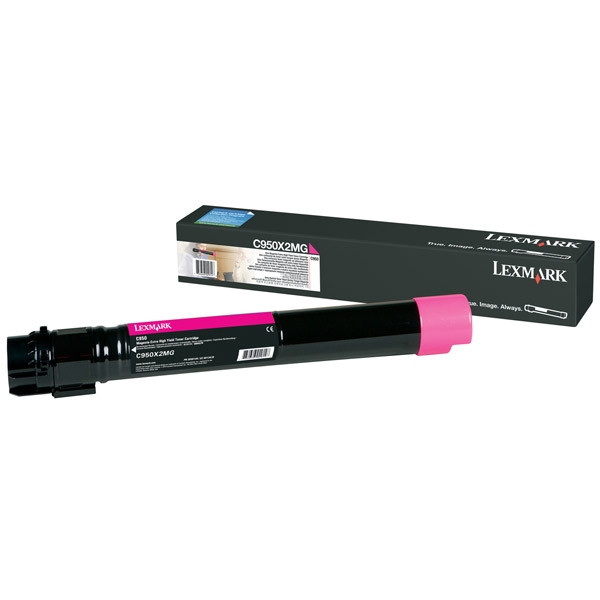 Lexmark C950X2MG toner (d'origine) - magenta 037186 - 1