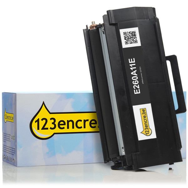Lexmark E260A11E toner (marque 123encre) - noir 037001 - 1