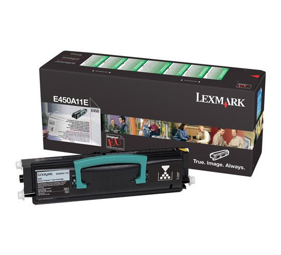 Lexmark E450A11E toner (d'origine) - noir 034900 - 1