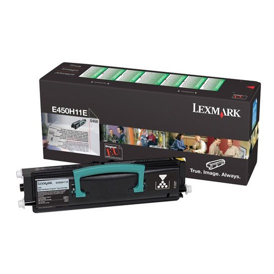 Lexmark E450H11E toner haute capacité (d'origine) - noir 034905 - 1