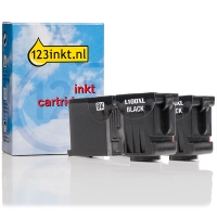 Lexmark N°100XL (14N0848) multipack (marque 123encre) - noir 040435