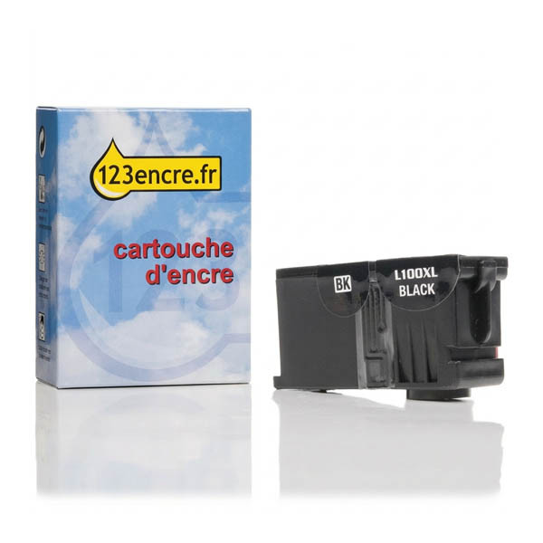 Lexmark N°100XL (14N1068E) cartouche d'encre noire haute capacité (marque 123encre) 040423 - 1