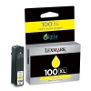 Lexmark N°100XL (14N1071E) cartouche d&#039;encre jaune haute capacité (d&#039;origine) 040428