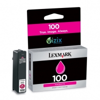 Lexmark N°100 (14N0901E) cartouche d'encre magenta (d'origine) 040418