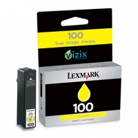 Lexmark N°100 (14N0902E) cartouche d'encre (d'origine) - jaune 040420