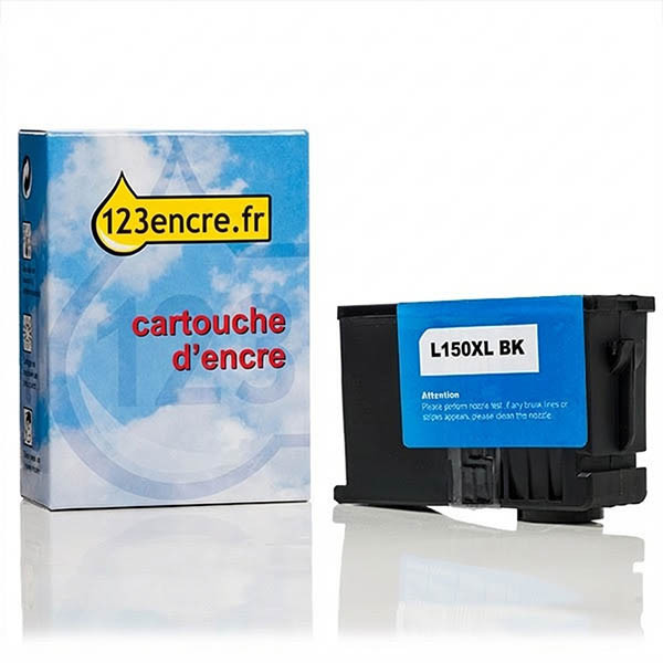 Lexmark N°150XL (14N1614E) cartouche d'encre noire haute capacité (marque 123encre) 040465 - 1