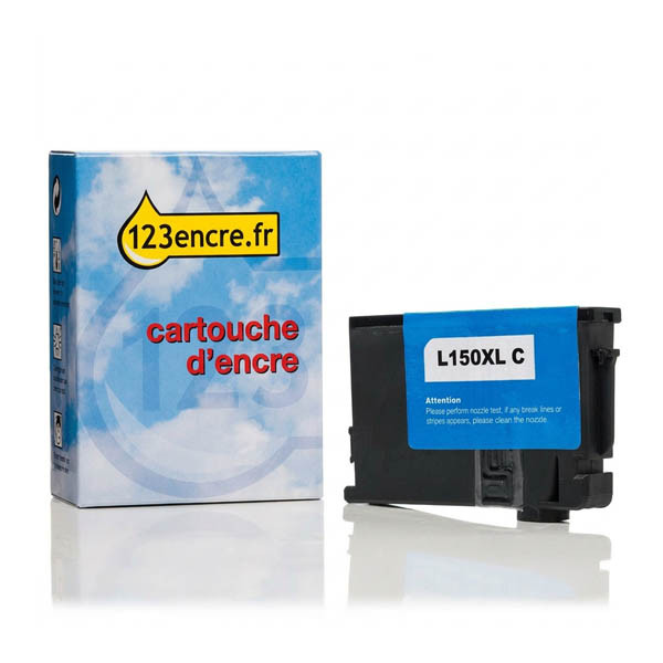 Lexmark N°150XL (14N1615E) cartouche d'encre cyan haute capacité (marque 123encre) 040467 - 1