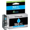 Lexmark N°150XL (14N1615E) cartouche d&#039;encre haute capacité (d&#039;origine) - cyan 040466