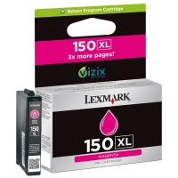 Lexmark N°150XL (14N1616E) cartouche d'encre magenta haute capacité (d'origine) 040468