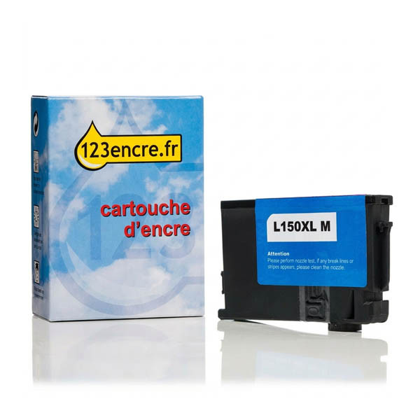 Lexmark N°150XL (14N1616E) cartouche d'encre magenta haute capacité (marque 123encre) 040469 - 1