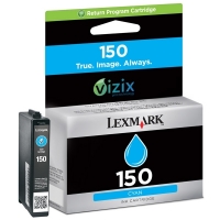 Lexmark N°150 (14N1608E) cartouche d'encre cyan (d'origine) 040458
