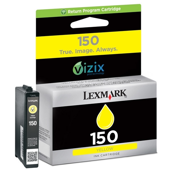 Lexmark N°150 (14N1610E) cartouche d'encre jaune (d'origine) 040462 - 1