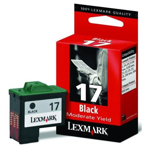 Lexmark N°17 (10N0217) cartouche d'encre (d'origine) - noir 040160 - 1