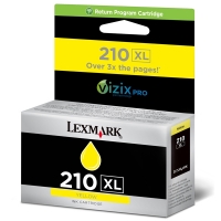Lexmark N°210XL (14L0177E) cartouche d'encre jaune haute capacité (d'origine) 040614