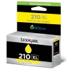 Lexmark N°210XL (14L0177E) cartouche d&#039;encre jaune haute capacité (d&#039;origine) 040614