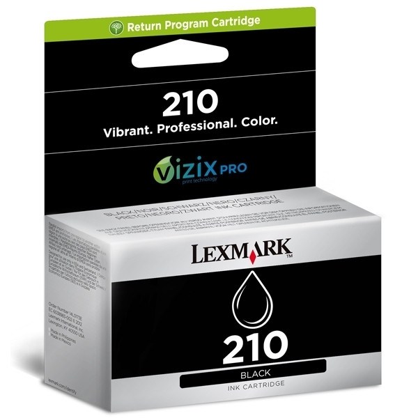 Lexmark N°210 (14L0173E) cartouche d'encre noire (d'origine) 040600 - 1