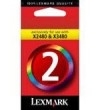 Lexmark N°2 (18C0190) cartouche d'encre couleur (d'origine) 040335