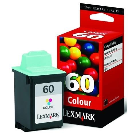Lexmark N°60 (17G0060) cartouche d'encre (d'origine) - couleur 040070 - 1