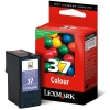 Lexmark Nr. 37 (18C2140E) cartouche d'encre (d'origine) - couleur 040380 - 1