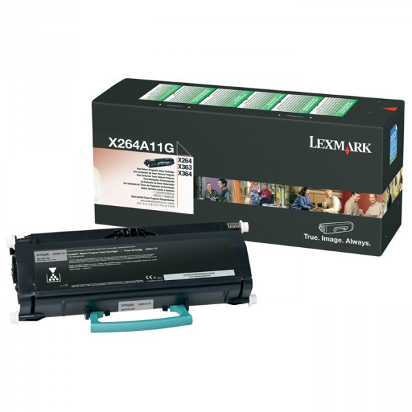Lexmark X264A11G toner (d'origine) - noir 037058 - 1